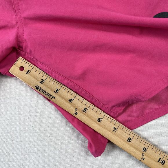 Saturdays NYC Timothy Accordion Swim Short Men’s XL Fuchsia 6.5” Inseam Lined - Picture 8 of 16